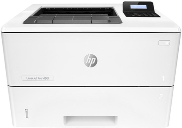HP M501Dn LaserJet Pro 43ppm LCD White Network Single Function Laser Printer