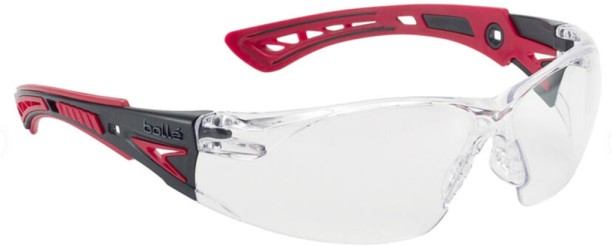 Karam RUSHPPSI - Bolle Clear lens with Anti Scratch & Anti Fog PLATINUM Protective Glasses