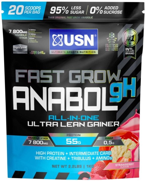 USN Fast Grow Anabolic Weight Gainers/Mass Gainers