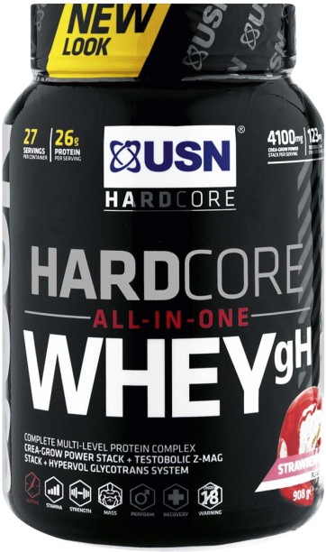 USN Hardcore All-In-One Whey Gh Whey Protein