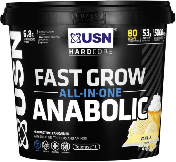 USN Fast Grow All-In-One Anabolic Weight Gainers/Mass Gainers