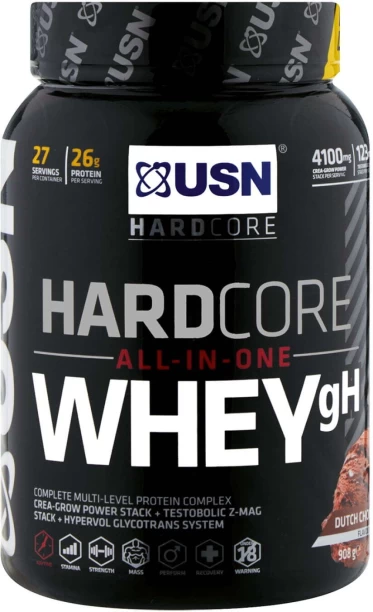 USN Hardcore All-In-One Whey Gh Whey Protein
