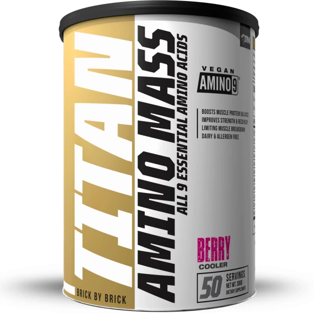 TITAN Nutrtition Amino Mass All9 Essential Amino Acids EAA (Essential Amino Acids)