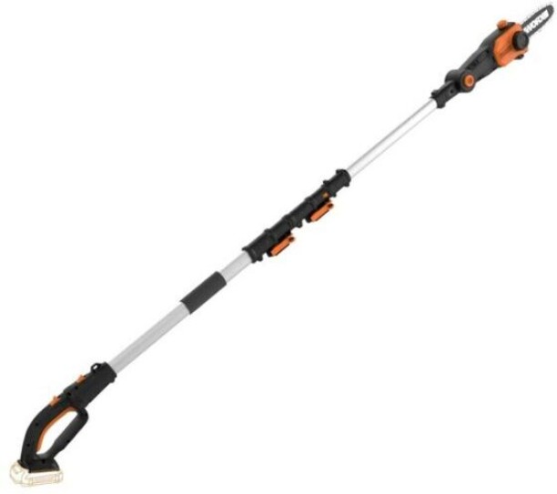 Worx Pole Saw With Auto Tension 2.3M 20V Chain Saw Pruner