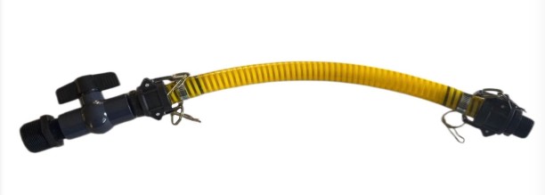 PUMP TO TANK CONNECTOR 500mm Polyethylene Pump Hose