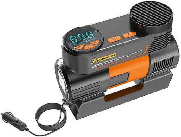 Perfect Dealz Electric Car Pump Plastic Digital Tire Pressure Gauge