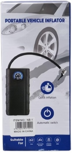 Generic PORTABLE VEHICLE INFLATOR Car Pump