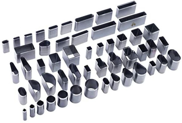 ALANES 52 Hollow Punch Cutter Tool Leather Cutting Tools for DIY Leather Craft Punches & Punching Machines