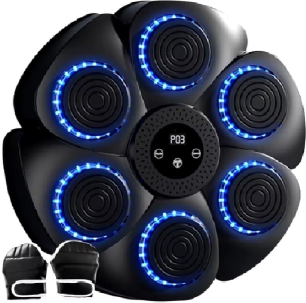 Generic White Music Boxing Puncher Bag Wall Mounted Hanging Bag