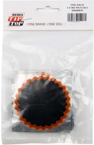 Rema Tube Patch No4 Tubed Tyre Puncture Repair Kit