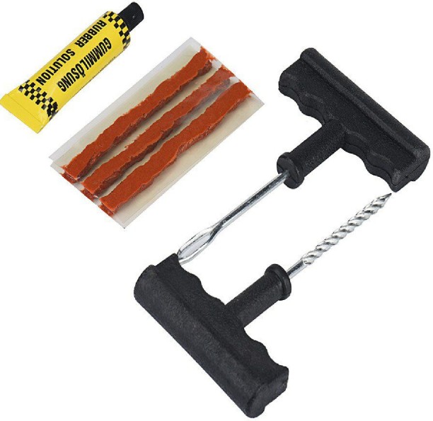 ELCTRO WORLD Tubeless Tyre Plug Repair Kit Tubeless Tyre Puncture Repair Kit