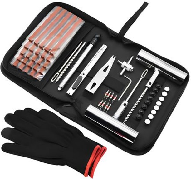 MUST Car Tire Repair Kit Tubed Tyre Puncture Repair Kit