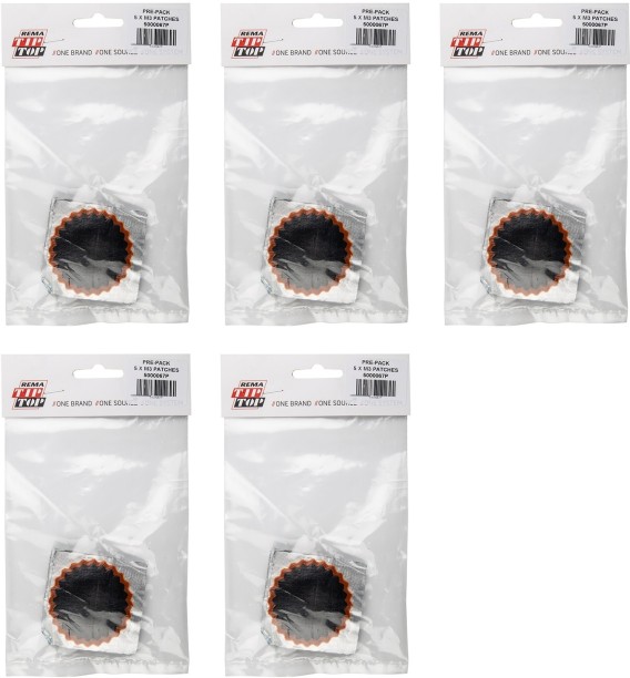 Rema Tip Top Tube Patch Kit Round No3 54mm Tubed Tyre Puncture Repair Kit