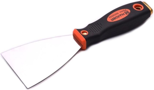 HARDEN Stainless Steel Scraper - 125mm Stiff Putty Knife