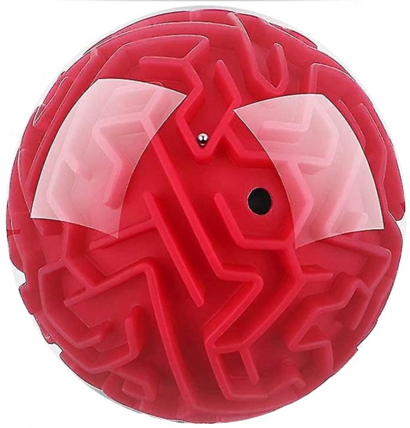 Umlozi 3D Maze Puzzle Ball Challenge - Red - Easy Difficulty Brain Teasers