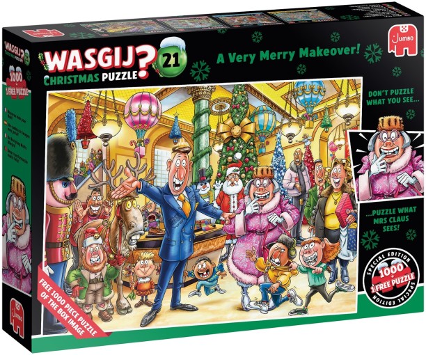 Wasgij Christmas 21 - A Very Merry Makeover! Jigsaw Puzzles