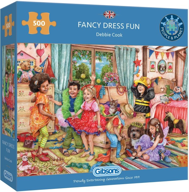 Gibsons Fancy Dress Fun Jigsaw Puzzles