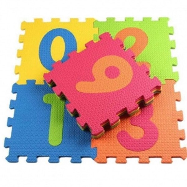 Generic Puzzle Foam Mat Numbers 10 Pieces Puzzle Play Mats