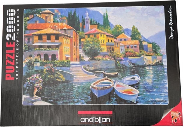 Anatolian Puzzle 2000 - Lake Como Landing Jigsaw Puzzles