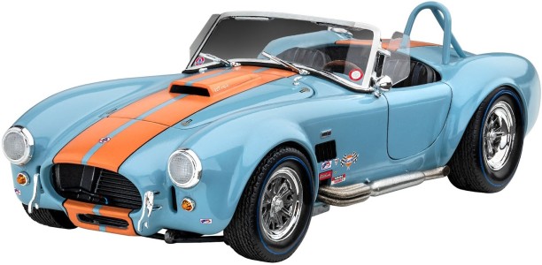 Revell 1/24 '65 Shelby Cobra 427 Plastic Model Kit w/paints, glue & brush 3D Puzzles