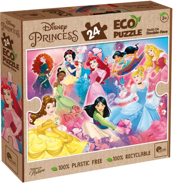 Lisciani 24 PIECE COLOUR IN PUZZLE - PRINCESS Jigsaw Puzzles