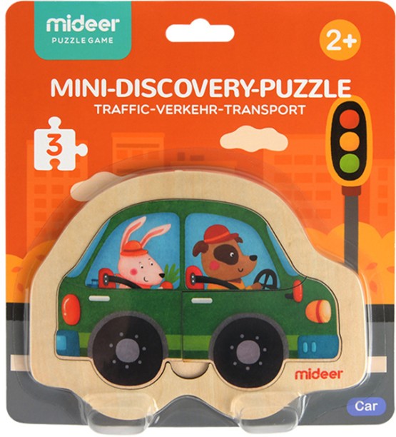 Mideer Discovery | Car Wooden Puzzles