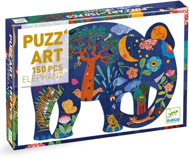 Djeco Elephant Puzz'Art Puzzle Jigsaw Puzzles