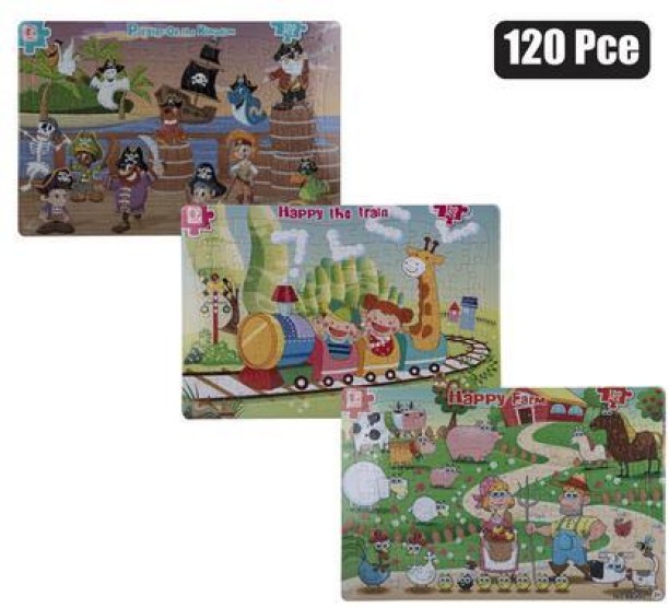 General Merchandise Puzzle jigsaw educational 120pc Jigsaw Puzzles