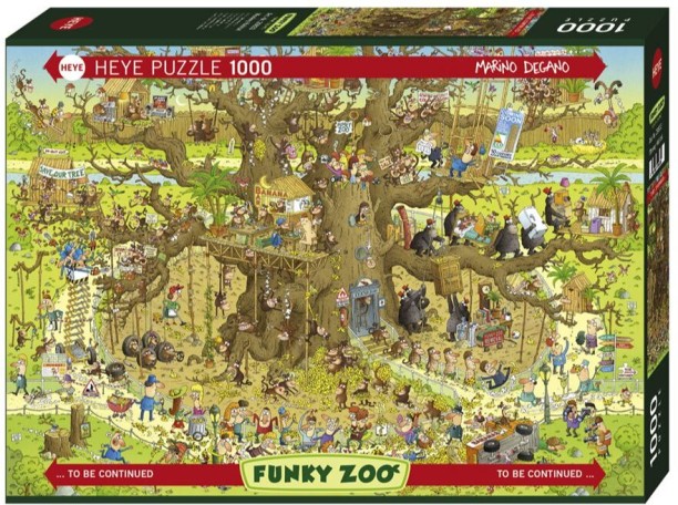 Heye Monkey Habitat Jigsaw Puzzles
