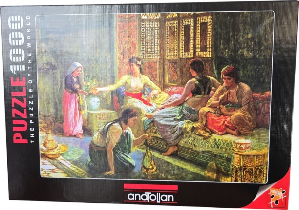 Anatolian Puzzle 1000 - Interior of a Harem Jigsaw Puzzles
