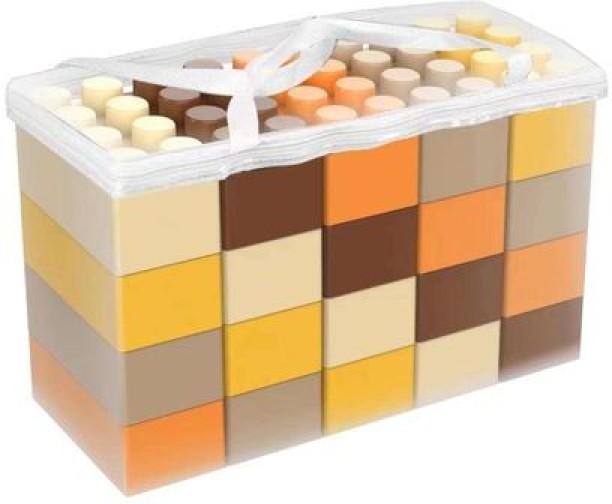 HEMCO Educational Large Building Blocks Toys Pretend Toys Jumbo E0034 - 32 Piece Cubes