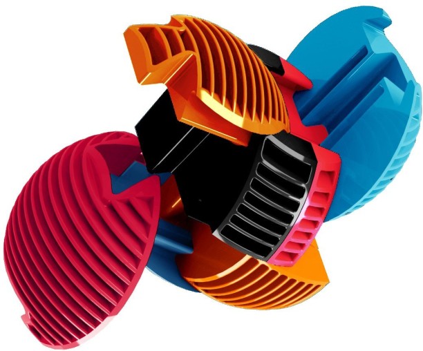 Umlozi Slida 3D Puzzle Ball - Black 3D Puzzles