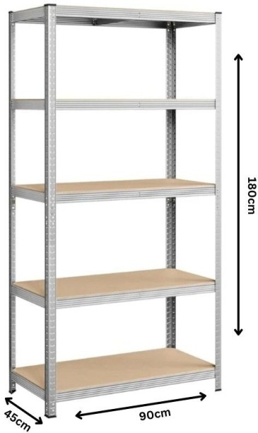 Ultimate Shine CPT 5 Tier Aluminium Rack Shelf For  Storage