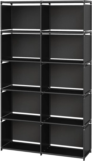 GENERIC RA-60 Steel, Plastic Rack Shelf For  Living Room & Bedroom
