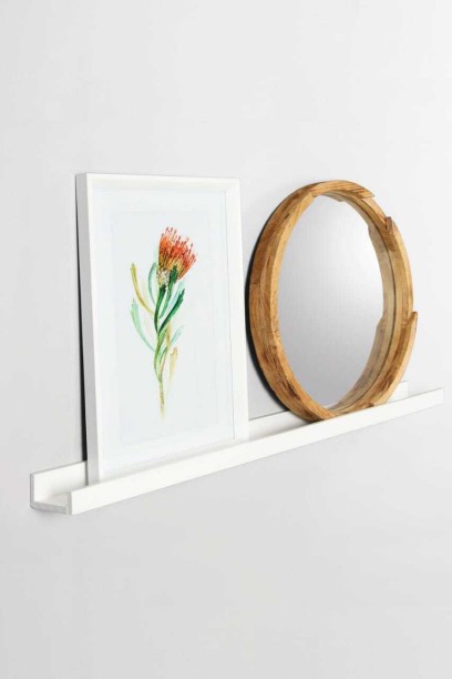 Ledge Shelf 60cm 3423 Wooden Rack Shelf For  Storage