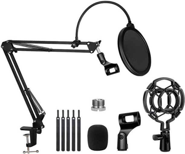 ALANES Steel Microphone Stand Extension Rod