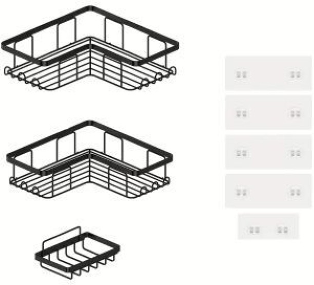 universal Shower Caddies Stainless Steel Rack Shelf