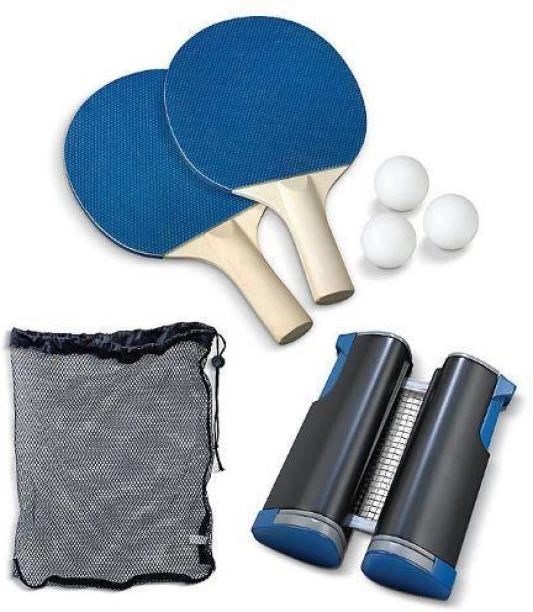 PHRM phronex retractable table tennis set Blue Table Tennis Racquet
