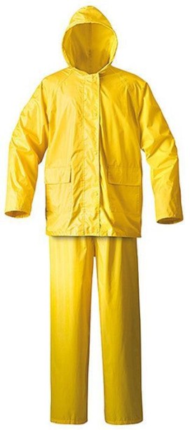 PIONEER SAFETY Rain Suit Yellow 2 Piece (Large) Solid Unisex Raincoat