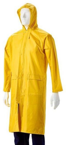 Non Branded 887MI Solid Unisex Raincoat