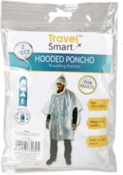 Travel Smart 174-008023 Colorblock Boys & Girls Raincoat