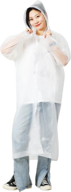 Spanspace Raincoat 2 pcs Solid Unisex Raincoat