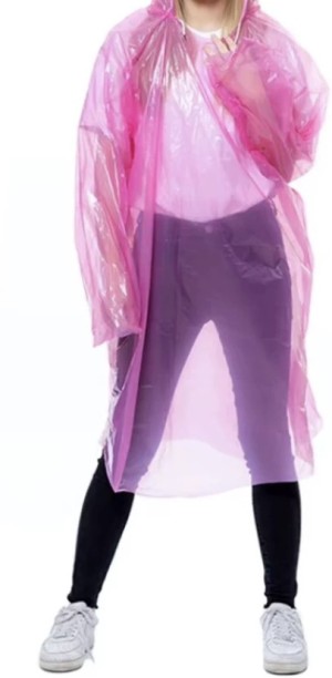 RK Lightweight Poncho Raincoat Solid Unisex Solid Unisex Raincoat