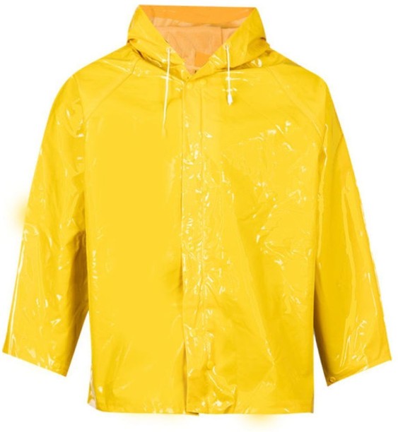 Pioneer Safety Hydro Premium Heavy Duty Pvc Yellow Solid Unisex Raincoat