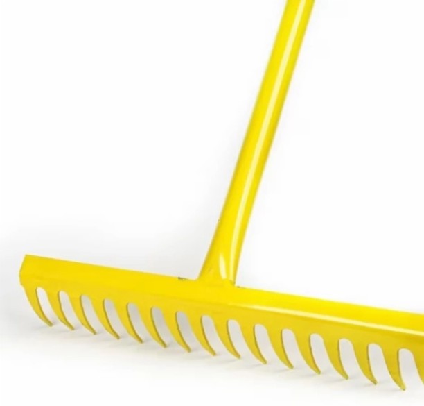 Atley Yellow Rake Garden Rake