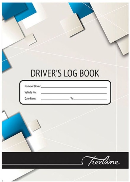 Treeline A5 32pg Soft Cover Drivers Log Books Pkt-20 Driver's Log Book