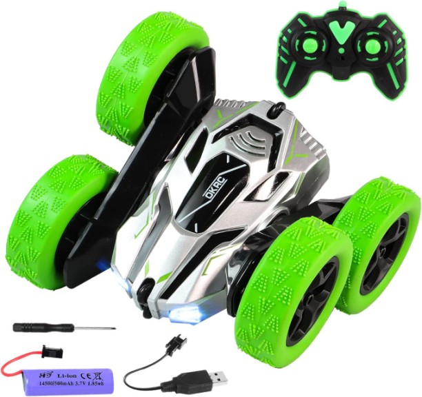 Stunt Car Remote Control Car, Double Sided 360° Rotating