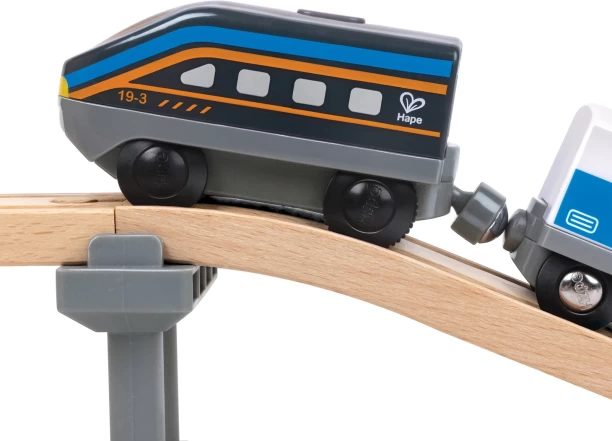 Hape Black Intercity Battery Powered