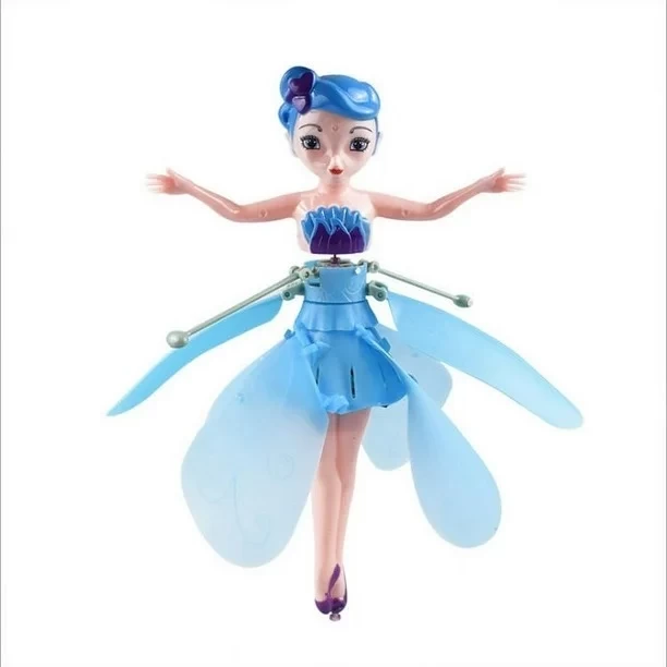 umlozi Flying Drone Fairy - Rechargeable Flying Fairy - Blue