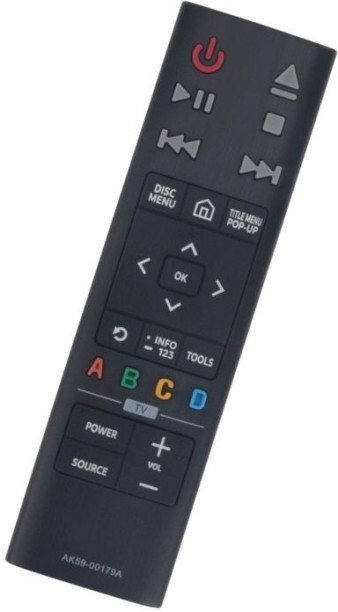 Ewube Replacement Remote AK59-00179A Compatible with  Samsung 4K Ultra HD Blu-ray Remote Controller